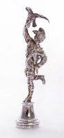 Lot 261 - An Edwardian silver desk seal
