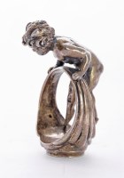 Lot 259 - An Edwardian silver gilt desk seal