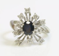 Lot 508 - An 18ct white gold