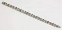 Lot 418 - An Art Deco silver