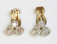 Lot 434 - A pair of trefoil