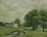 Lot 309 - Trevor Chamberlain (b.1933)
'WATER HALL FARM