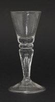 Lot 64 - A soda metal Gin Glass