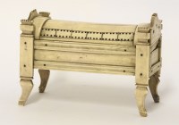 Lot 109 - A prisoner of war ivory and bone domino set