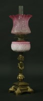 Lot 348 - A Victorian oil lamp