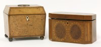 Lot 124 - A rare George III inlaid