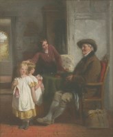 Lot 256 - George Bernard O'Neill (1828-1917)
'MY