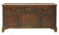 Lot 404 - A pine dresser base