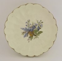 Lot 39 - A Vincennes petalled Dish