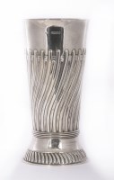 Lot 189 - A Victorian silver vase