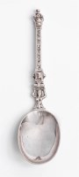 Lot 209 - A Victorian silver travelling combined spoon and fork
