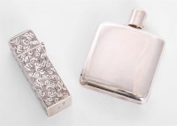 Lot 246 - A Victorian silver scent bottle