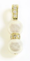 Lot 450 - An 18ct gold