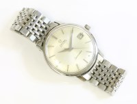 Lot 609 - A gentlemen's stainless steel Omega Seamaster Automatic bracelet watch