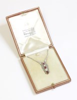 Lot 392 - A cased Art Deco
