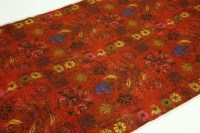 Lot 675 - A roll of printed linen fabric