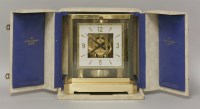 Lot 664 - A Jaeger LeCoultre Atmos clock