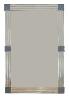 Lot 491 - A glass mirror