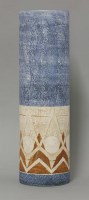 Lot 137 - A Troika pottery cylindrical vase