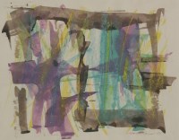 Lot 327 - William Gear RA (1918-1997)
UNTITLED 
Signed and dated 1957 in pencil
