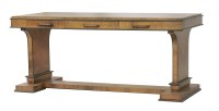 Lot 593 - An Art Deco walnut and rosewood desk