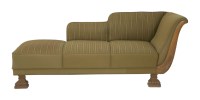 Lot 600 - A chaise longue