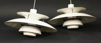 Lot 639 - Two Louis Poulsen PH5 hanging lights