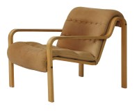 Lot 689 - A Danish bentwood armchair
