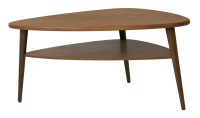Lot 772 - A Danish teak shaped coffee table
