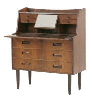 Lot 774 - A Danish rosewood dressing table