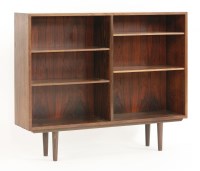 Lot 785 - A Danish rosewood bookcase