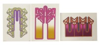Lot 257 - G... Wynn
UNTITLED
Three lithographs printed in colours