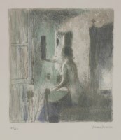 Lot 282 - Bernard Dunstan RA (b.1920)
NUDE IN AN INTERIOR
Lithograph
