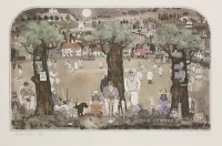 Lot 228 - Graham Clarke (b.1941)
'QUITE CRICKET'
Aquatint