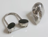 Lot 57 - A sterling silver Finnish ring by Lapponia