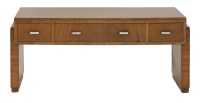 Lot 514 - A walnut low side table