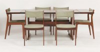 Lot 679 - A Danish rosewood suite