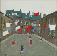 Lot 382 - Janet Ledger (b.1934)
STREET AT HUNSLET