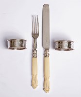 Lot 93 - A Victorian fruit set