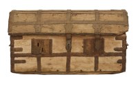 Lot 127 - A Suffolk elm iron bound chest