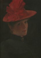 Lot 240 - Frank Markham Skipworth (1854-1929)
'KATIE'
Signed with initials and dated '88 u.l.