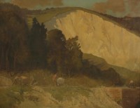 Lot 232 - Lewis George Fry (1860-1933)
'THE CHALK PIT