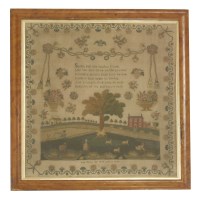 Lot 69 - A Regency sampler