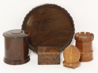 Lot 86 - Five treen items