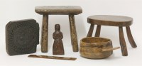 Lot 91 - Treen items