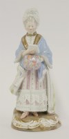 Lot 22 - A Meissen Figure