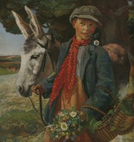 Lot 230 - Helen Mackenzie (1888-1966)
'A BERKSHIRE LAD'
Signed l.r.
