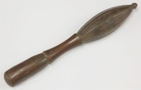 Lot 108 - An unusual Polynesian hardwood pestle