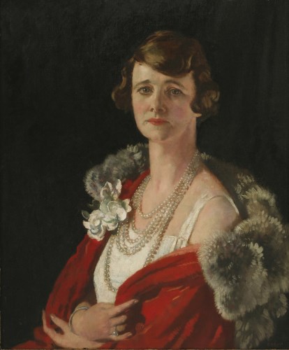 Lot 242 - Sir William Orpen RA RHA (1878-1931) 
PORTRAIT OF GERTRUDE