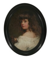 Lot 215 - Follower of Arthur J Elsley
A YOUNG GIRL WITH A DOLL
Bears signature and date l.r.